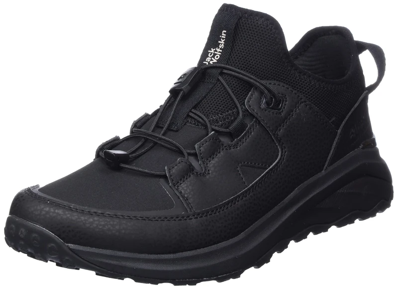 Jack Wolfskin Men's Seattle 365 Low M Walking Shoe, Black, 12 UK