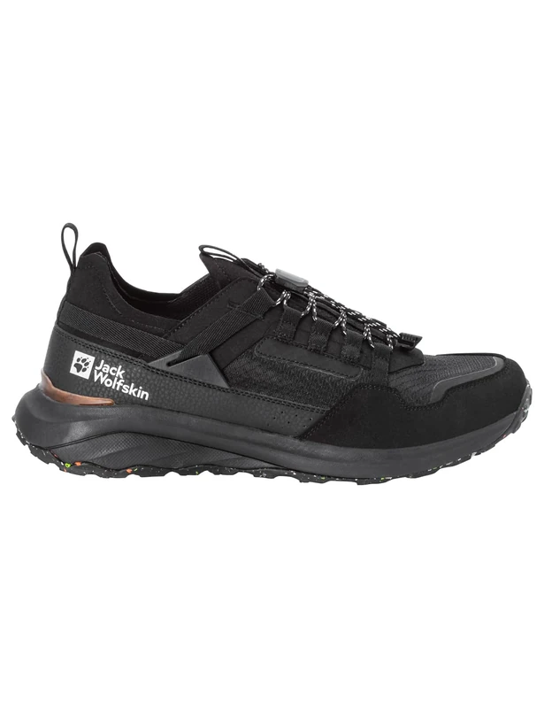 Jack Wolfskin Men's Dromoventure Athletic Low M Walking Shoe, Black, 11.5 UK