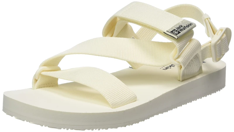 Jack Wolfskin Women's Urban Discover Belt Sandal W, Egret, 8.5 UK