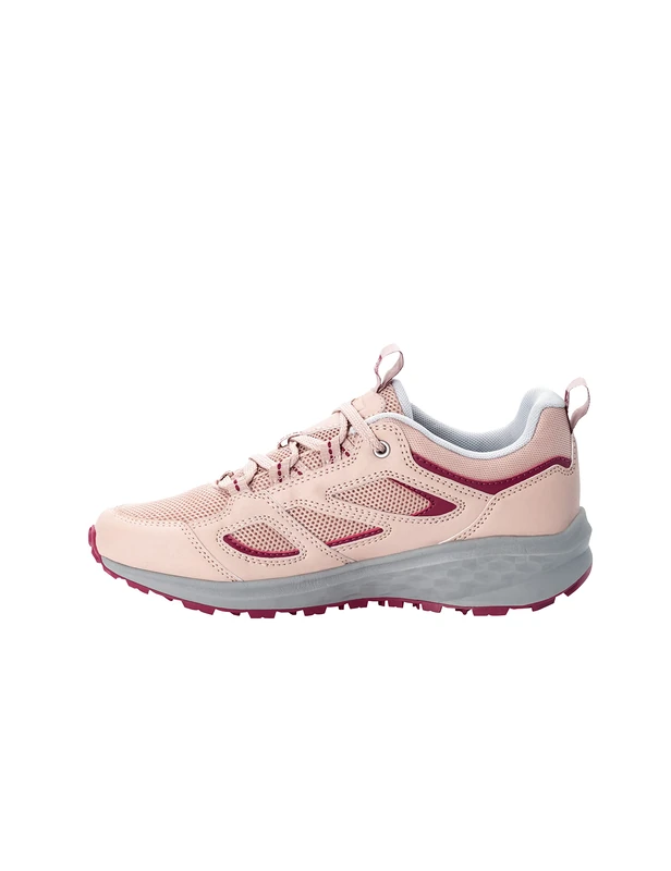 Jack Wolfskin Women's Vojo 3 Vent Low W Walking Shoe, Rose Smoke, 3.5 UK