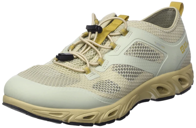 Jack Wolfskin Men's Breezer Vent Low M Sandal, White Sand, 12 UK