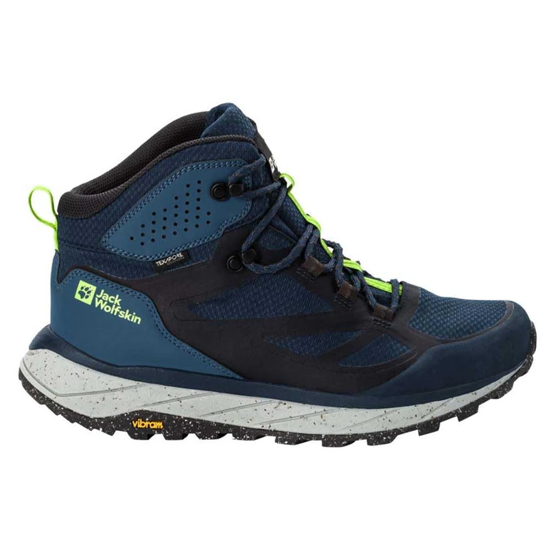 Jack Wolfskin Men's Terraventure Texapore Mid M Walking Shoe, Dark Sea, 11.5 UK