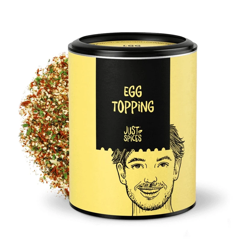Just Spices Egg Topping, 55g I The secret ingredient for eggstra-ordinary egg dishes