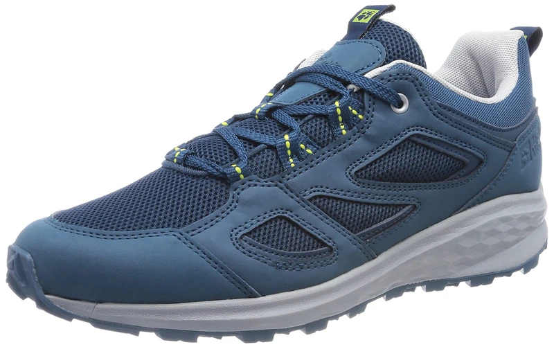 Jack Wolfskin Men's Vojo 3 Vent Low M Walking Shoe, Dark Sea, 11 UK
