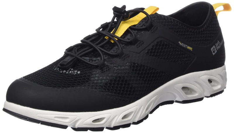 Jack Wolfskin Men's Breezer Vent Low M Sandal, Black White, 10.5 UK - Image 1