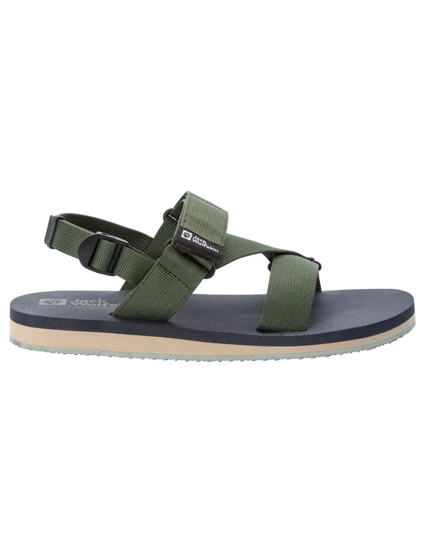 Jack Wolfskin Men's Urban Discovery Belt M Sandals, Thyme Green, 47.5 EU