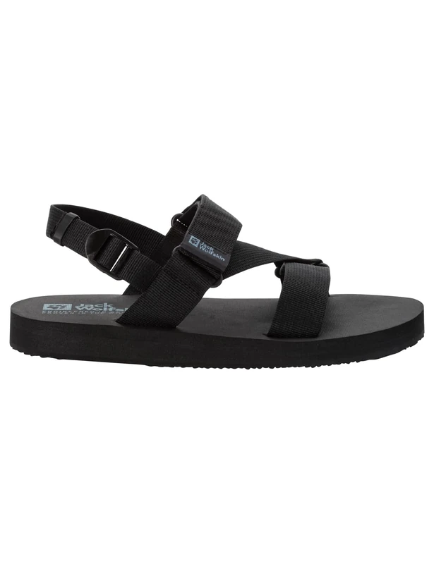 Jack Wolfskin Men's Urban Discover Belt Sandal M, Black, 9.5 UK
