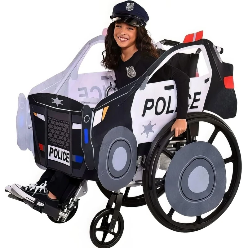 Amscan 8406700 On Patrol Adaptive Costume-81cm x 71cm | Multicolor | 1 Pc. Costume