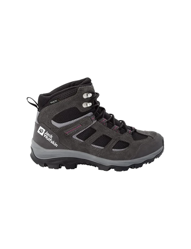 Jack Wolfskin Women's Vojo 3 Texapore Mid W Walking Shoe, Dark Steel/Purple 2023, 9 UK