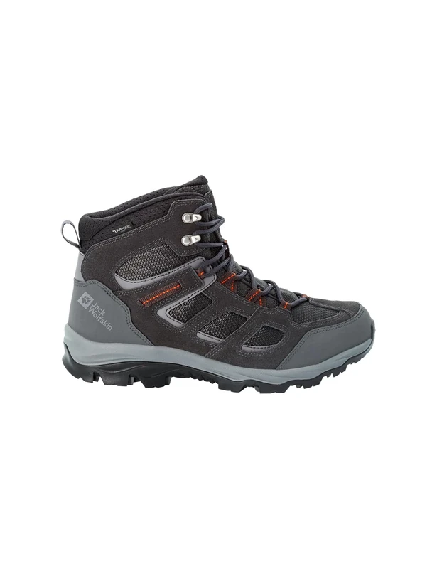 Jack Wolfskin Men's Vojo 3 Texapore Mid M Outdoor Shoes, Grey/Orange 2023, 6 UK