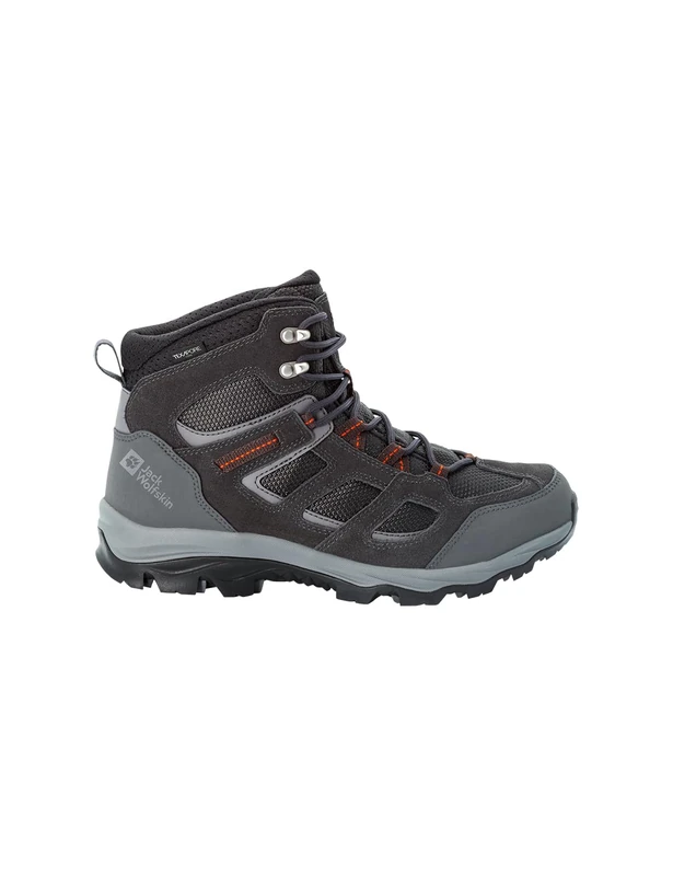 Jack Wolfskin Men's Vojo 3 Texapore Mid M Outdoor Shoes, Grey/Orange 2023, 13 UK