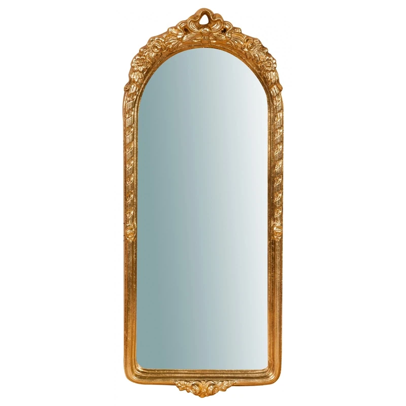 BISCOTTINI INTERNATIONAL ART TRADING Vintage Mirror 70x30cm | Bathroom and Bedroom Wall Mirror | Entrance Mirror