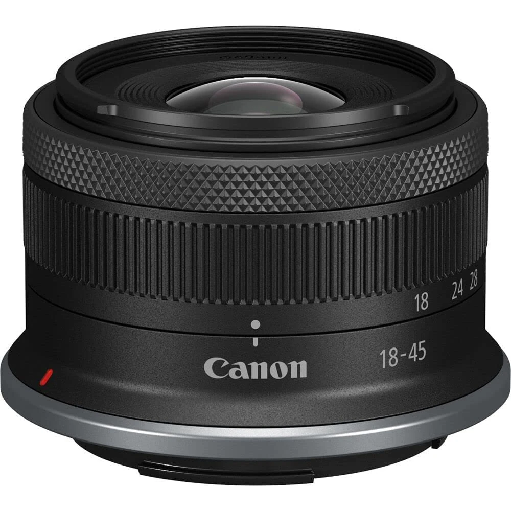 Canon RF-S 18-45mm F4.5-6.3 IS STM Lens - Compact and Lightweight - 4-Stop Image Stabilizer - Designed for APS-C Canon EOS R cameras - Compatible with all Canon EOS R Series Cameras