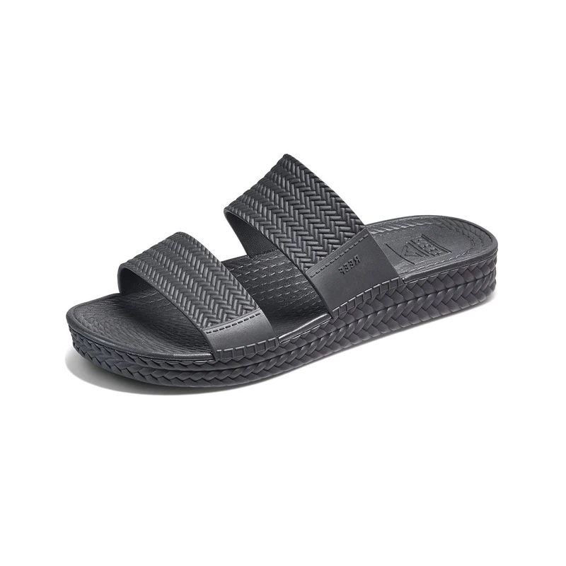 Reef WOMENS SANDALS, WATER VISTA SLIDE, BLACK, 5 UK