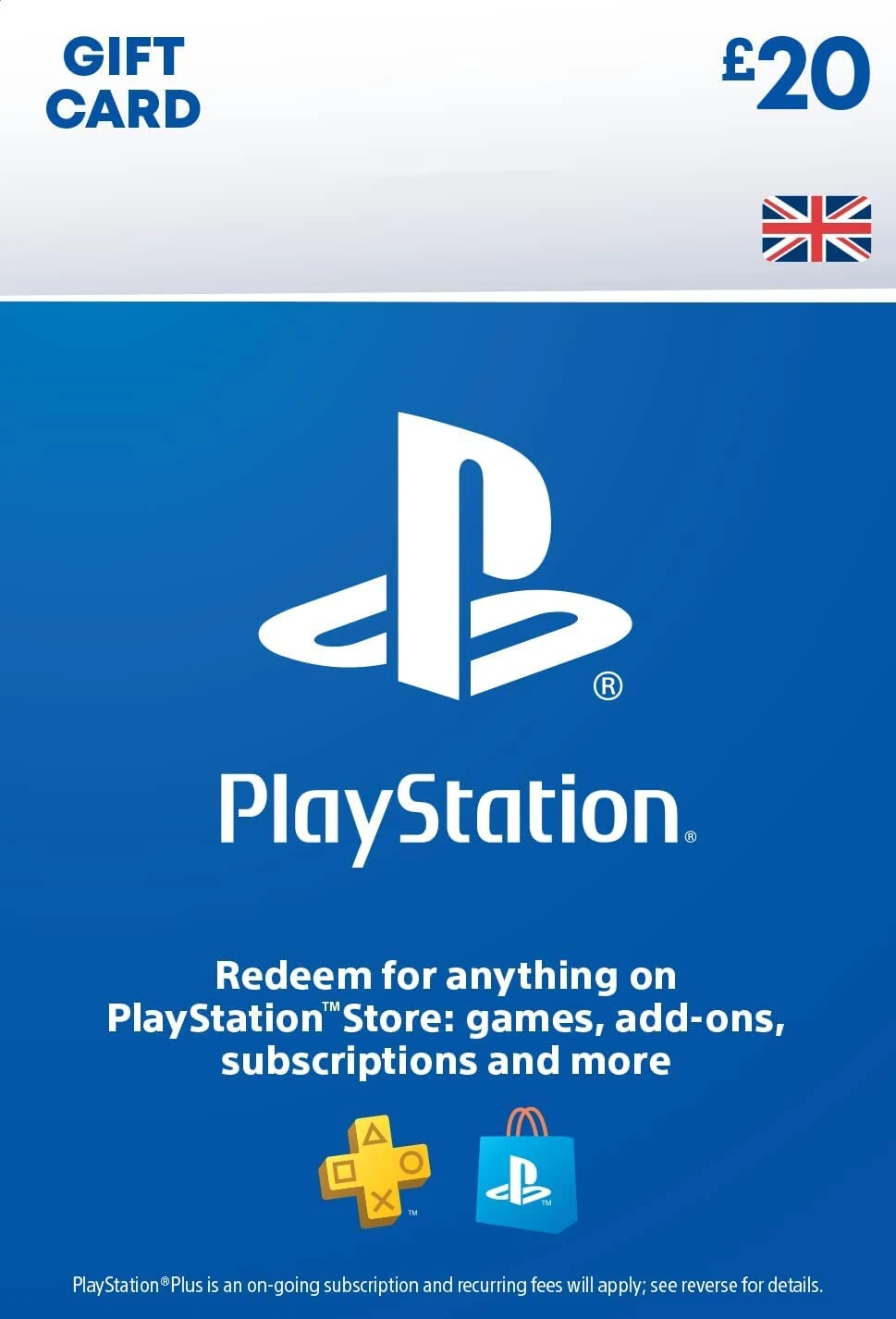 20£ PlayStation Store Gift Card for PlayStation Plus Essential | 3 months | UK Account [Code via Email]