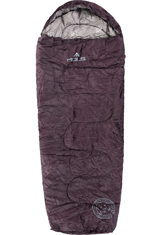MOLS Versailles Unisex Sleeping Bag with Practical Zip 4087 Fig, One Size