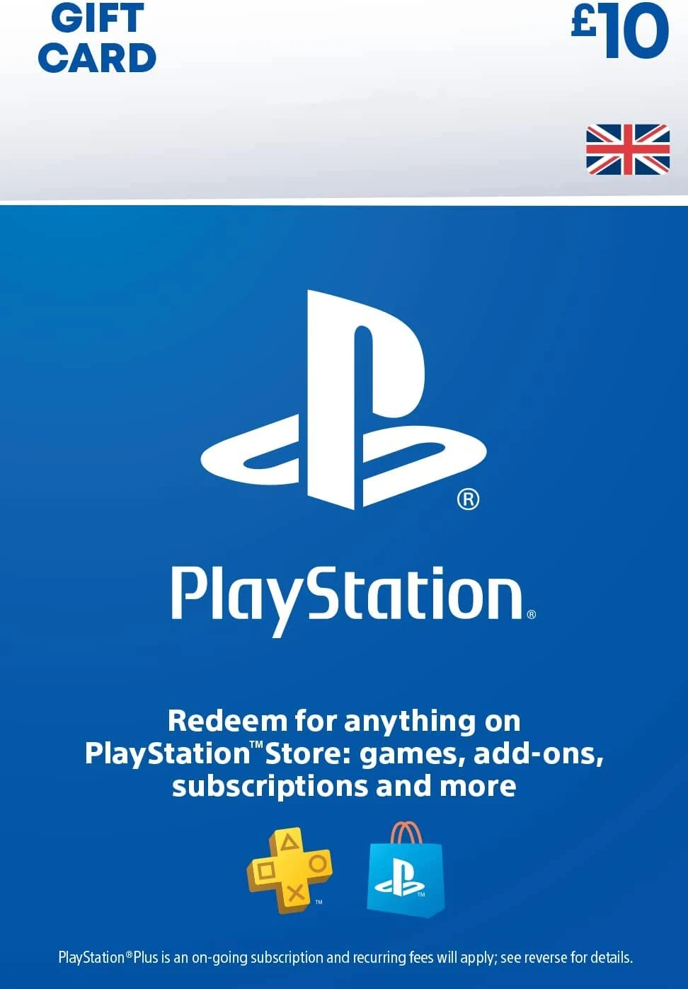 10£ PlayStation Store Gift Card for PlayStation Plus Essential | 1 month | UK Account [Code via Email]