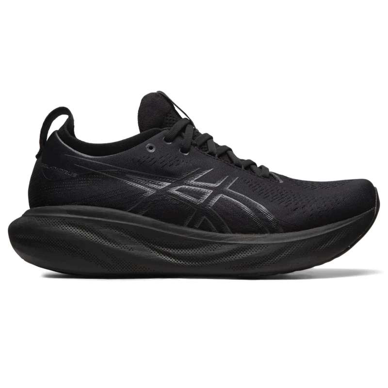 ASICS Nimbus 25 Road Running Shoe for Man Black 6.5 UK