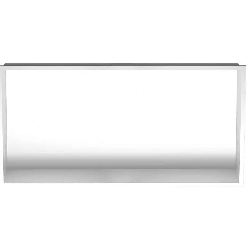 Kibath Stainless Steel Shower Niche, Hornacin Recessed Bathroom Shelf. 60 x 30 x 90 cm in White