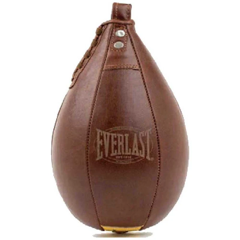 Everlast Unsiex Adult Sports Boxing Punching Ball 1910 Speed Bag, Brown, 9 x 6