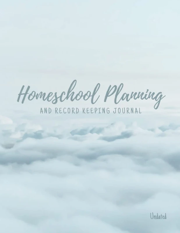Homeschool Planning & Record Keeping Journal: Record Keeping for up to 3 students, Customizable & Undated Journal for 52 Weeks of lesson planning, Monthly & Weekly Lesson Planner