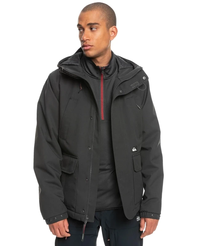 QUIKSILVER Futur Arris - Waterproof Jacket - Men - L - Black