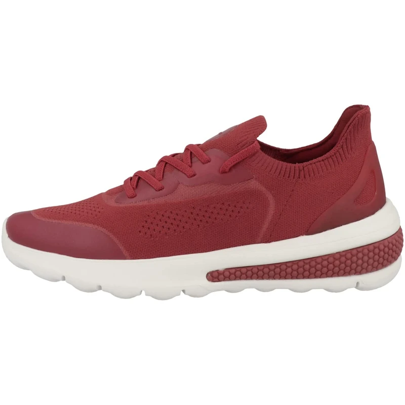Geox Women's D Spherica Actif Trainers, dk red, 2.5 UK