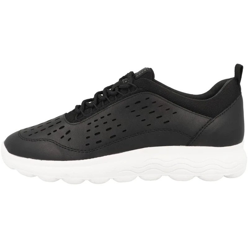 Geox Women's D Spherica Trainers, Black, 3 UK - Image 1
