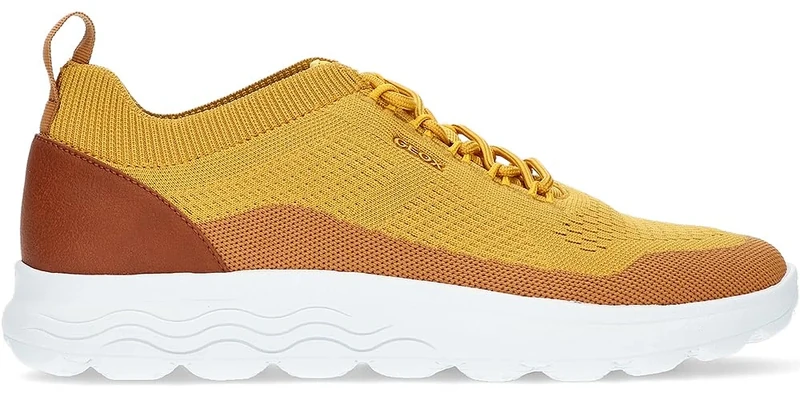 Geox Men's U Spherica A Trainers, Beige ocher, 42 EU Schmal