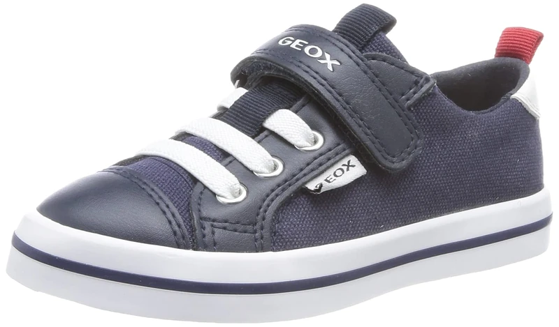 Geox Women's Jr Ciak Girl Trainers, Navy, 4 UK - Image 1