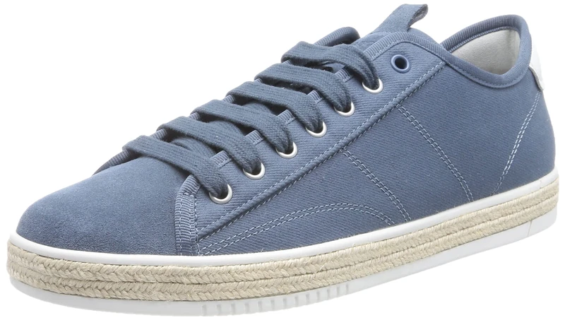 Geox Men's U Pieve Sneaker, Jeans Colour, 10.5 UK