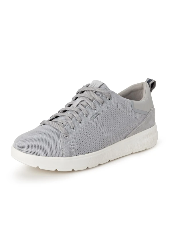 Geox Men's U Spherica Ec4 Sneaker, Lt Grey