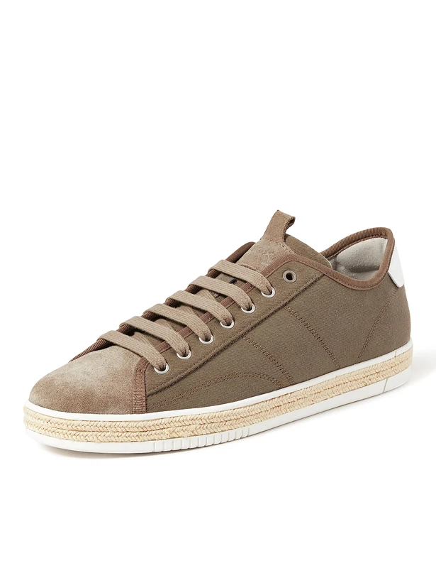 Geox Men's U Pieve Sneaker, Dove Grey, 10.5 UK