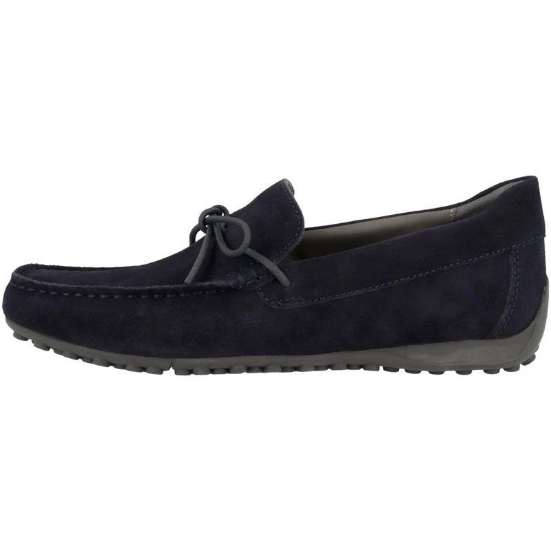 Geox Men's Uomo Snake Mocassino Moccasin, Navy, 9 UK