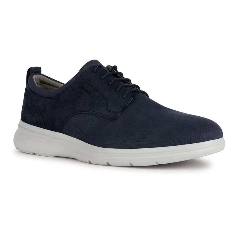 Geox Men's U Sirmione Sneakers, Navy, 11 UK