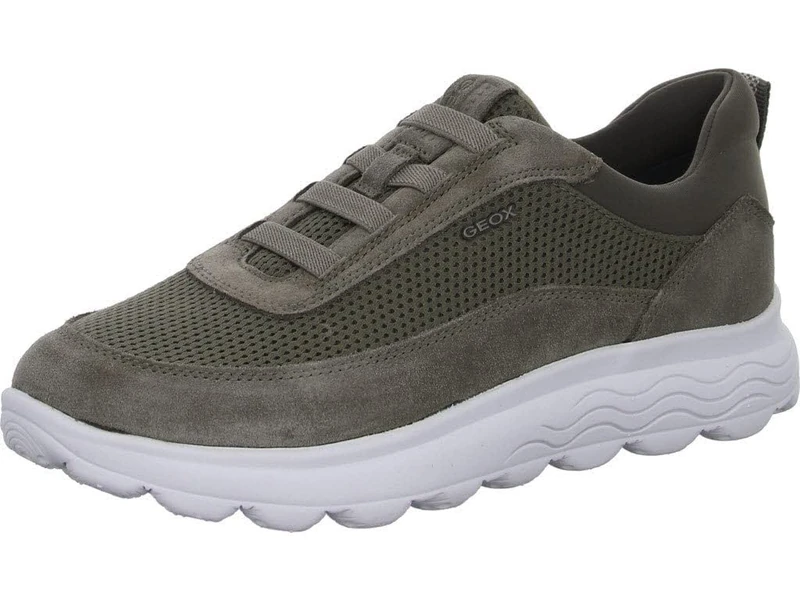 Geox Men's U Spherica A Trainers, Dove Grey, 45 EU Schmal