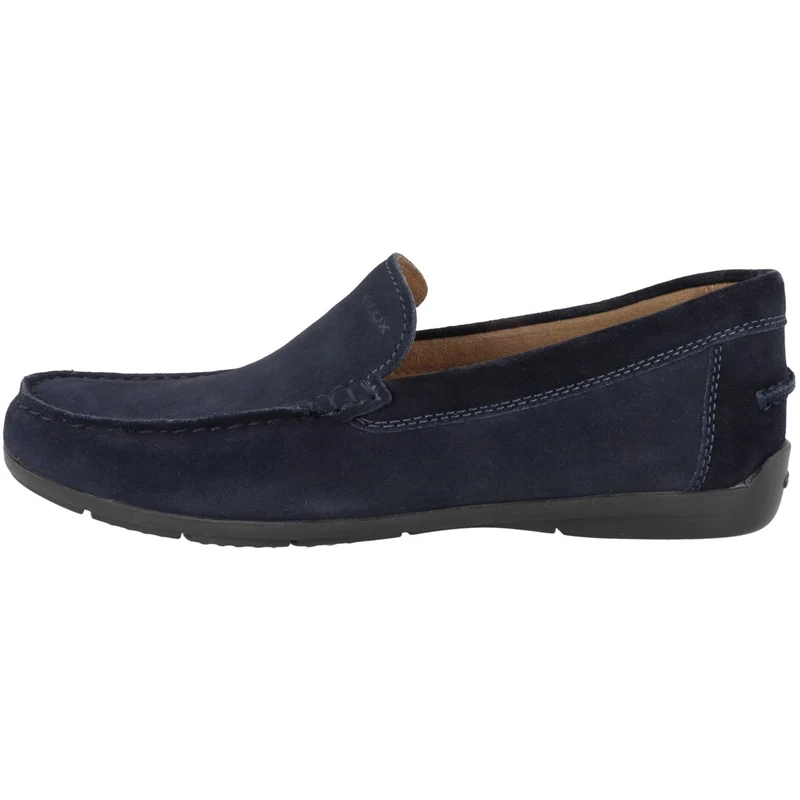 Geox Men's U Siron Moccasin, Navy, 9.5 UK