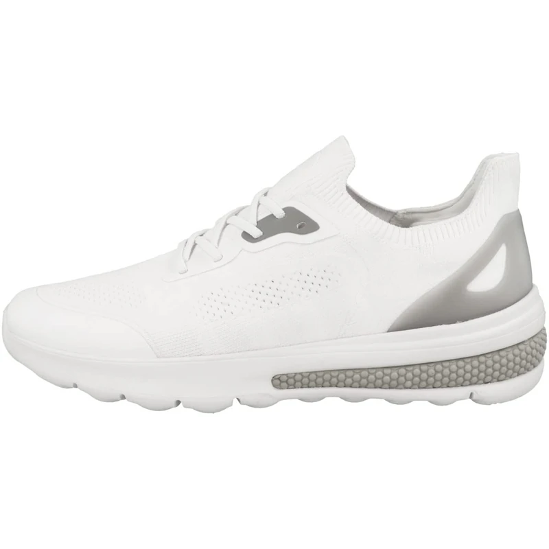 Geox Men's U Spherica Actif Trainers, White, 6 UK