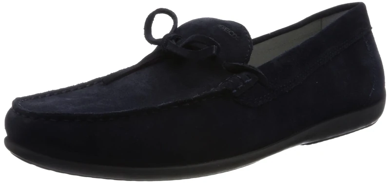 Geox Men's U Ascanio Moccasin, Navy, 10.5 UK