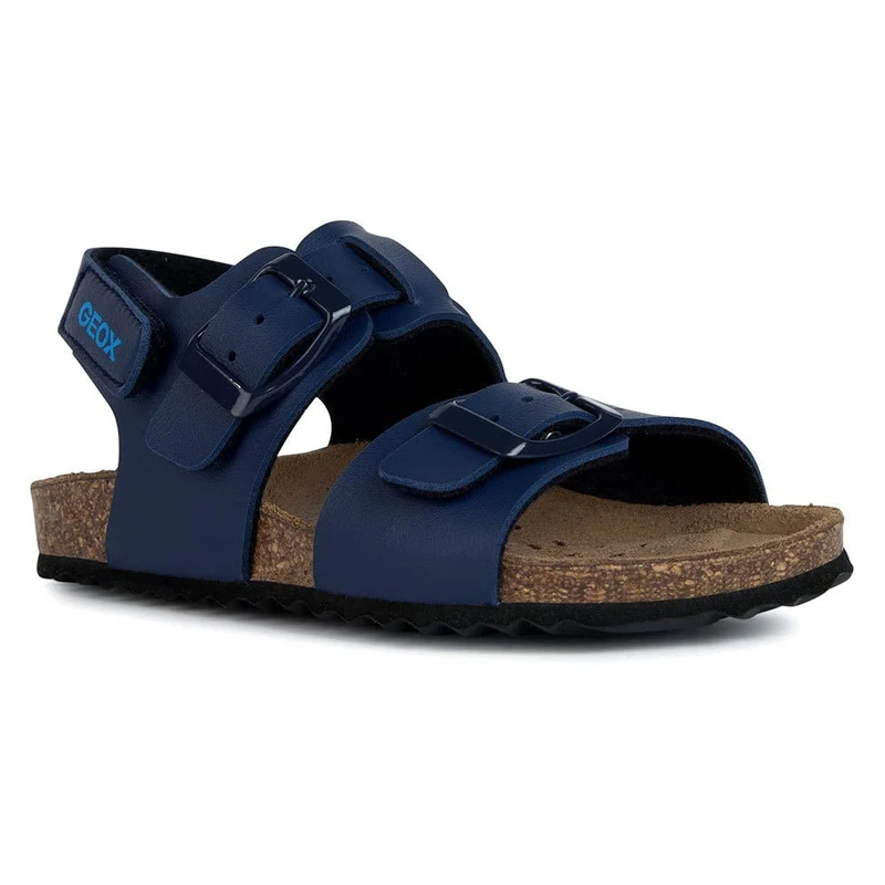 Geox Boys J Ghita Boy Sandal, Navy, 6.5 UK