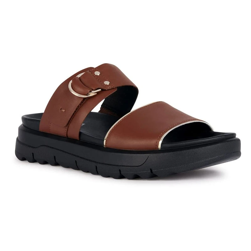 Geox D Xand 2.1s Sandal, Brown, 7 UK