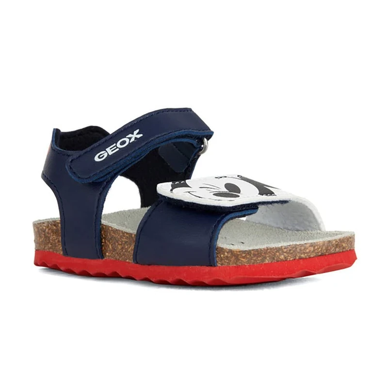Geox Baby Boys' B Sandal Chalki Boy Sandals, Navy Optic White, 5 UK - Image 1