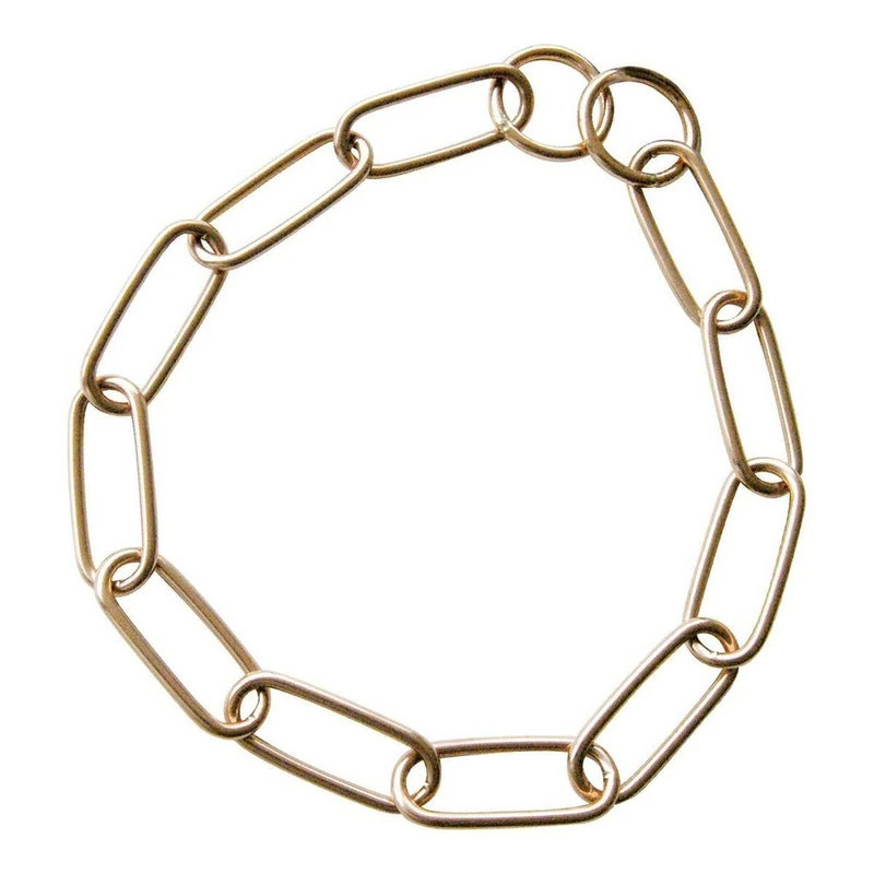 HS Sprenger Basic Dog Collars Long Link Collar - Curogan