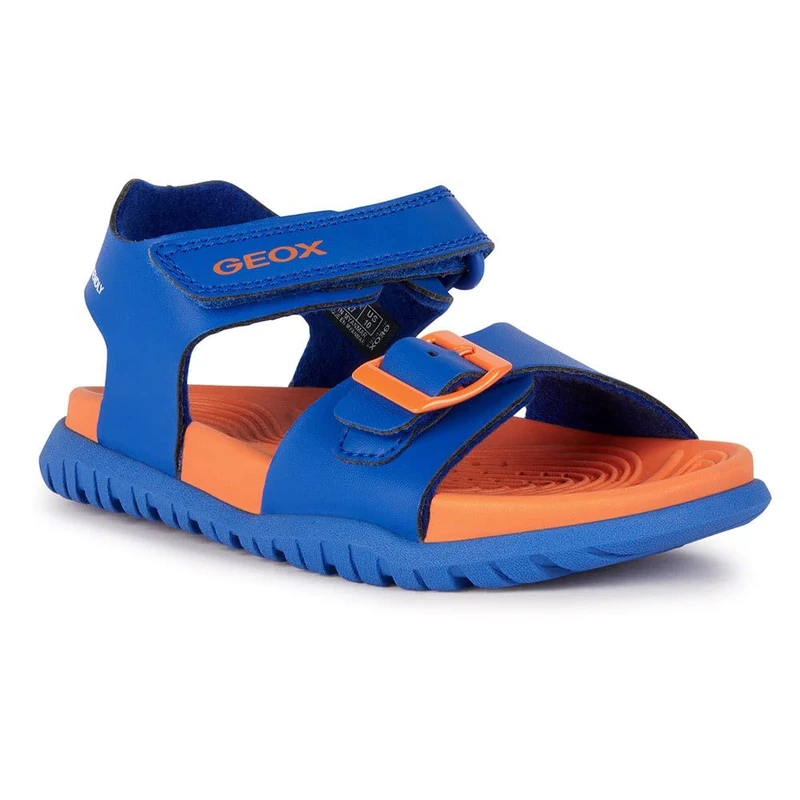Geox Men's J Sandal Fommiex Boy, Royal Orange, 5 UK - Image 1