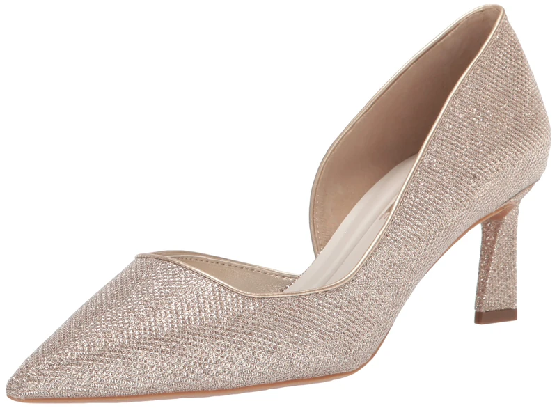 Franco Sarto Women's L-tana2 Pump, Platinum Silver, 8 UK