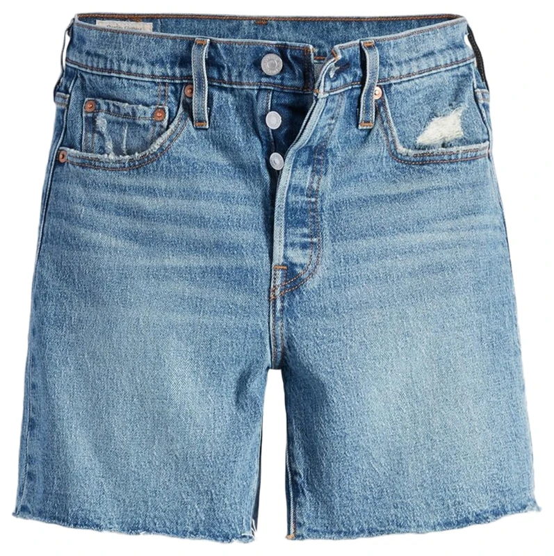 Levi's Women's 501® Mid Thigh Shorts Denim Shorts, Odeon, 28W