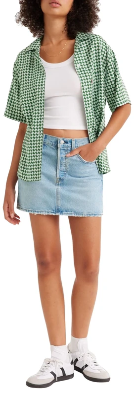Levi's Women's Icon Skirt, Front And Center, 27W