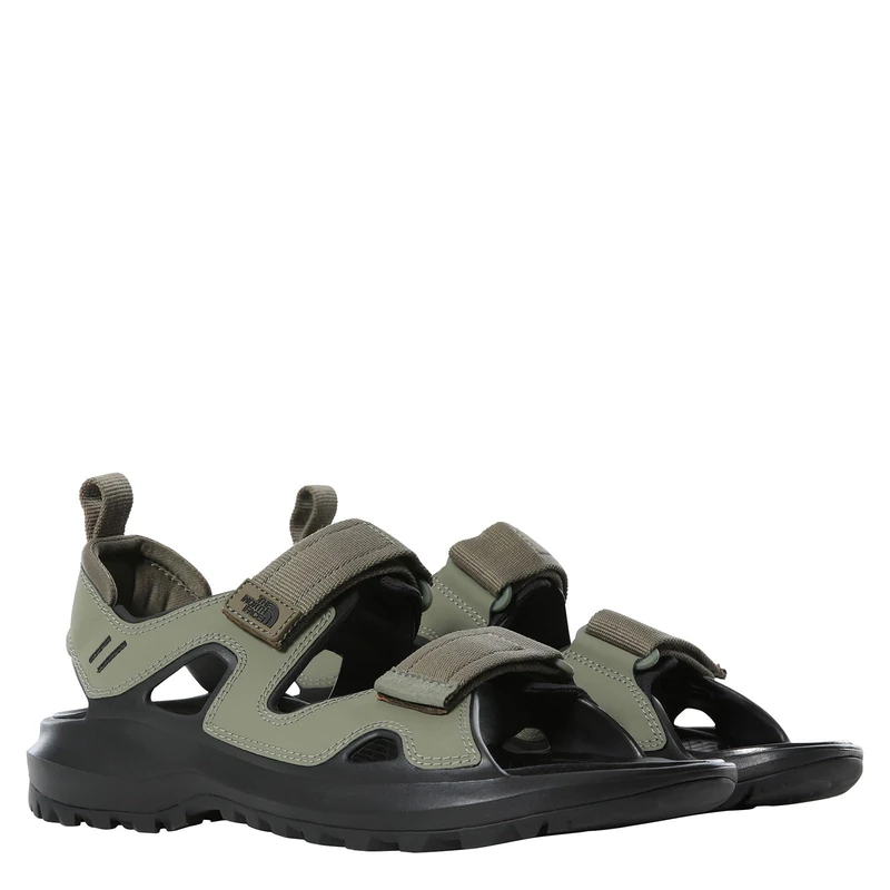 THE NORTH FACE Men's Hedgehog Sandal Iii Sneaker, Burnt Olive Green TNF Black, 6 UK - Image 1