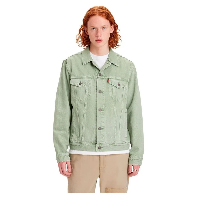 Levi's Men's The Trucker Jacket, Oak Leaf Gd, S