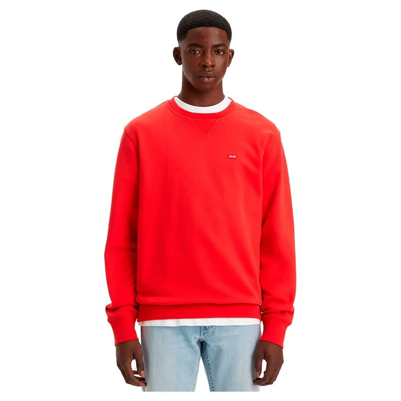 Levi's Men's Crew Sweatshirt Aura Orange XS